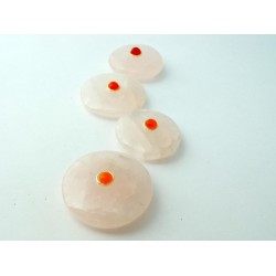 Rózsakvarc csakra kő Rózsakvarc csakra kő