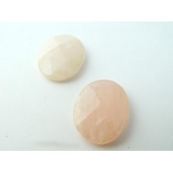 Rózsakvarc kaboson drágakő Rózsakvarc kaboson drágakő