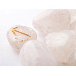 Hegyikristály rúna kő