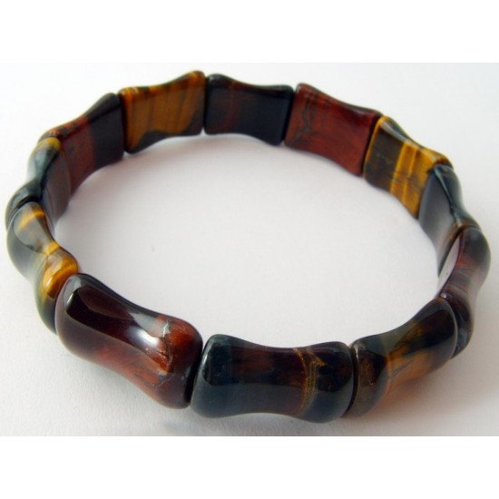 Sólyomszem-tigrisszem karkötő Sólyomszem-tigrisszem karkötő