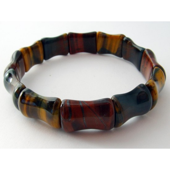 Sólyomszem-tigrisszem karkötő Sólyomszem-tigrisszem karkötő