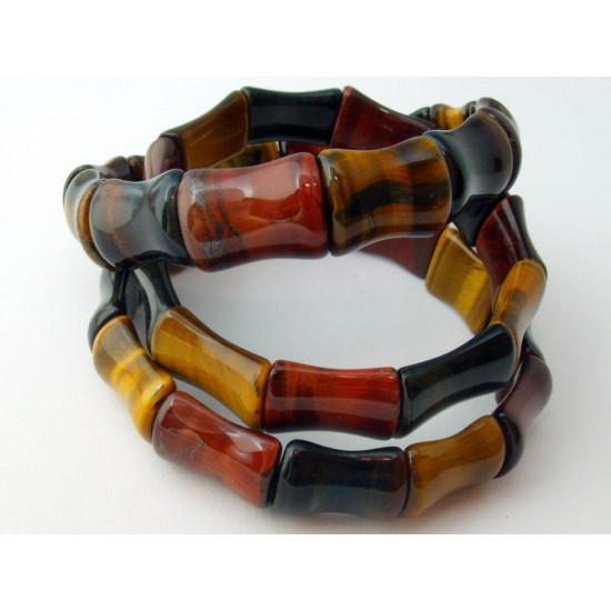 Sólyomszem-tigrisszem karkötő Sólyomszem-tigrisszem karkötő