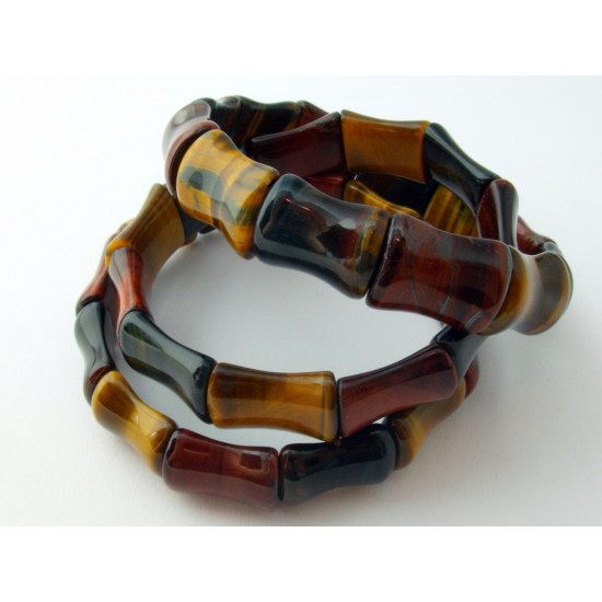 Sólyomszem-tigrisszem karkötő Sólyomszem-tigrisszem karkötő