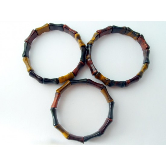 Sólyomszem-tigrisszem karkötő Sólyomszem-tigrisszem karkötő