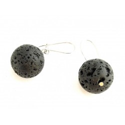 Lávakő fülbevaló Lávakő fülbevaló