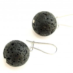 Lávakő fülbevaló Lávakő fülbevaló