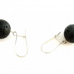 Lávakő fülbevaló Lávakő fülbevaló