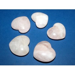 Rózsakvarc  szív dísztárgy Rózsakvarc  szív dísztárgy