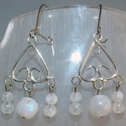 Holdkő fülbevaló Holdkő fülbevaló