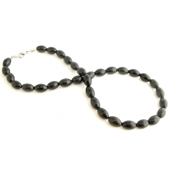 Szivárvány obszidián nyaklánc