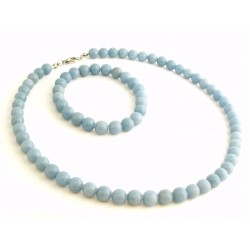 Angelit ékszergarnitúra