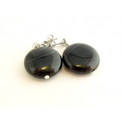 Sardonyx fülbevaló Sardonyx fülbevaló