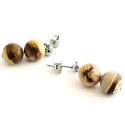 Jáspis fülbevaló Jáspis fülbevaló