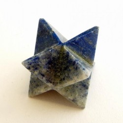 Lápisz lazuli merkaba kristály