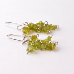 Peridot fülbevaló Peridot fülbevaló