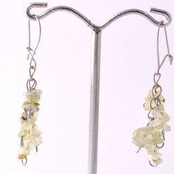 Prehnit fülbevaló Prehnit fülbevaló