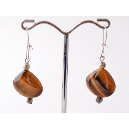 Tigrisszem fülbevaló Tigrisszem fülbevaló