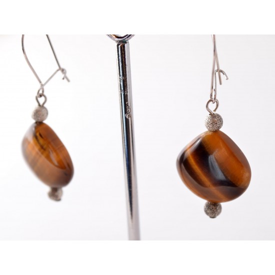 Tigrisszem fülbevaló Tigrisszem fülbevaló