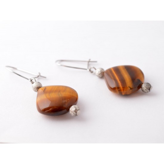 Tigrisszem fülbevaló Tigrisszem fülbevaló