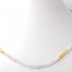 Boldogsághozó akvamarin nyaklánc (kék berill)	 	Boldogsághozó akvamarin nyaklánc (kék berill)