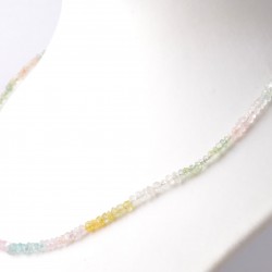 Boldogsághozó akvamarin nyaklánc (kék berill)	 	Boldogsághozó akvamarin nyaklánc (kék berill)