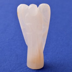 	Angyali kapcsolatteremtést segítő, valódi achát angyal ásvány szobor a bölcsesség angyalához	
