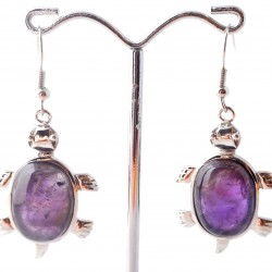 Légzési problémákon segítő, mértékletességre intő, védelmező ametiszt fülbevaló	 	Légzési problémákon segítő, mértékletességre intő, védelmező ametiszt fülbevaló