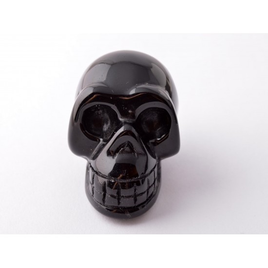 Obszidián koponya Obszidián koponya