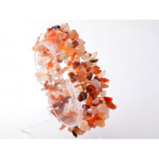 Achát-karneol karkötő