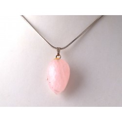 Rózsakvarc medál