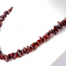 Különleges arany barna borostyán nyaklánc Különleges arany barna borostyán nyaklánc