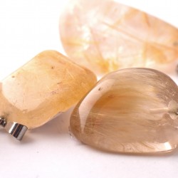 Rutilkvarc medál - vénusz aranyhaja