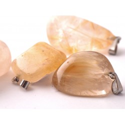 Rutilkvarc medál - vénusz aranyhaja