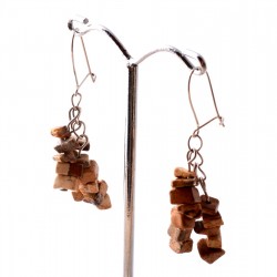 Célok megvalósítását segítő, érzelmi stabilitást erősítő képjáspis fülbevaló	 	Célok megvalósítását segítő, érzelmi stabilitást erősítő képjáspis fülbevaló