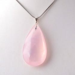 Rózsakvarc medál
