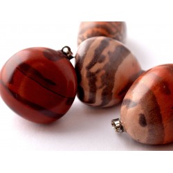 Mintás jáspis medál - ausztrál őslakosok szent kövéből Mintás jáspis medál - ausztrál őslakosok szent kövéből