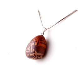 Mintás jáspis medál - ausztrál őslakosok szent kövéből