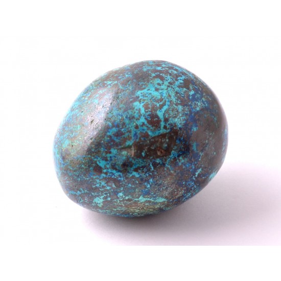 Azurit-krizokolla-malachit ásvány tojás