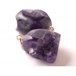 	Természetes nyugtató hatású, stresszoldó ametiszt medál	