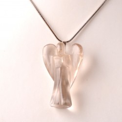 	Elfogadást segítő, fájdalmat enyhítő angyal füstkvarc medál 	