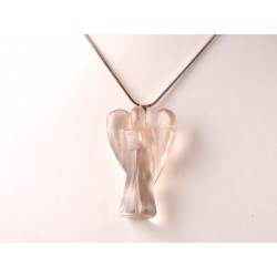 	Elfogadást segítő, fájdalmat enyhítő angyal füstkvarc medál 	