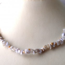 Nyugalmat teremtő, feszültségoldó, agyi funkciókat serkentő kalcedon nyaklánc	 	Nyugalmat teremtő, feszültségoldó, agyi funkciókat serkentő kalcedon nyaklánc