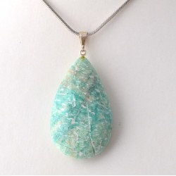 	Nyugtató hatású amazonit medál elektroszmog ellen	