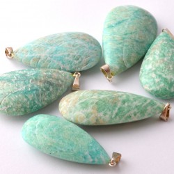 	Nyugtató hatású amazonit medál elektroszmog ellen	