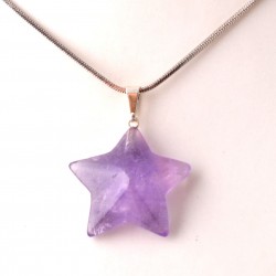 	Feszültségoldó, migrén elleni ametiszt medál 	