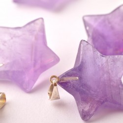 	Feszültségoldó, migrén elleni ametiszt medál 	