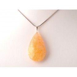 	Harmonizáló, energizáló, egyensúlyt hozó aranykvarc medál csepp formára csiszolva	