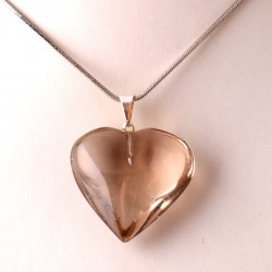 	Szeretetet hozó, bizalmat és elengedést segítő füstkvarc medál	