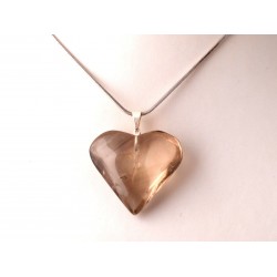 Bizalomerősítő, szeretetet hozó füstkvarc medál Bizalomerősítő, szeretetet hozó füstkvarc medál