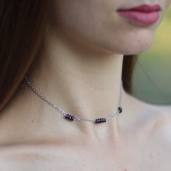 Sikert bevonzó, immunerősítő, tüdőerősítő, hangulatjavító gránát nyaklánc	 	Sikert bevonzó, immunerősítő, tüdőerősítő, hangulatjavító gránát nyaklánc